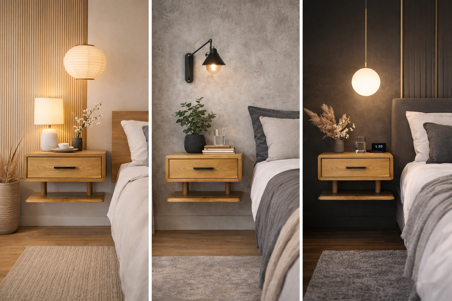 Table de Nuit Suspendue